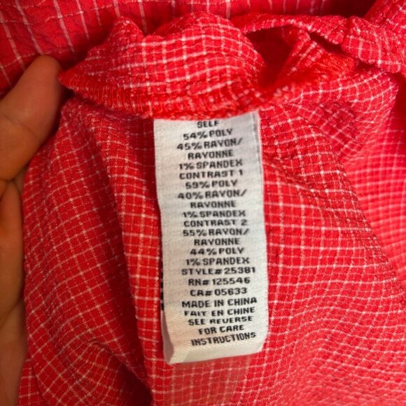 Habitat Clothes to Live In Women Midi Dress Sz M Lagom Artsy Asymmetric Textured - Picture 6 of 15